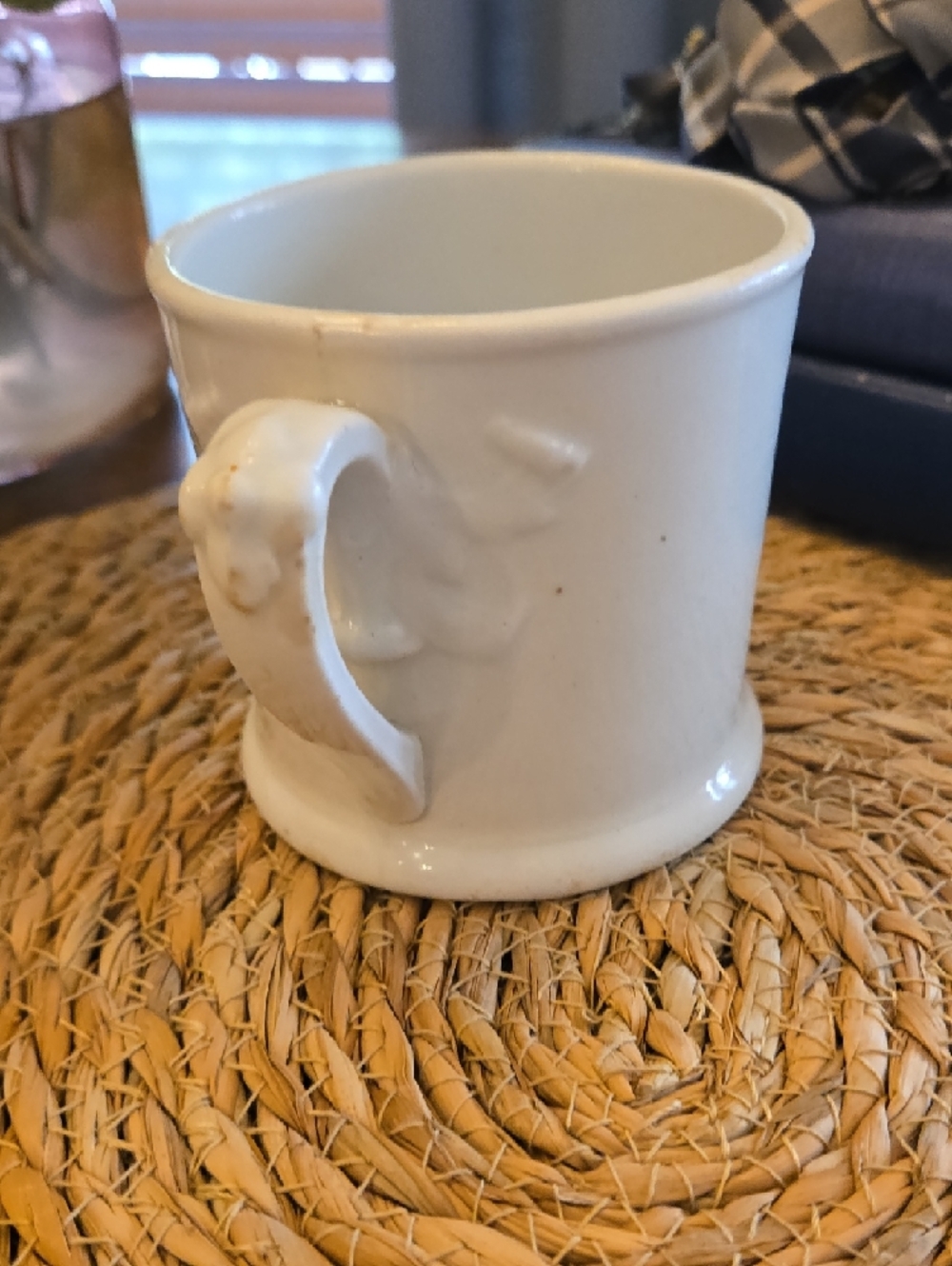 Vintage Ironstone China White Mug